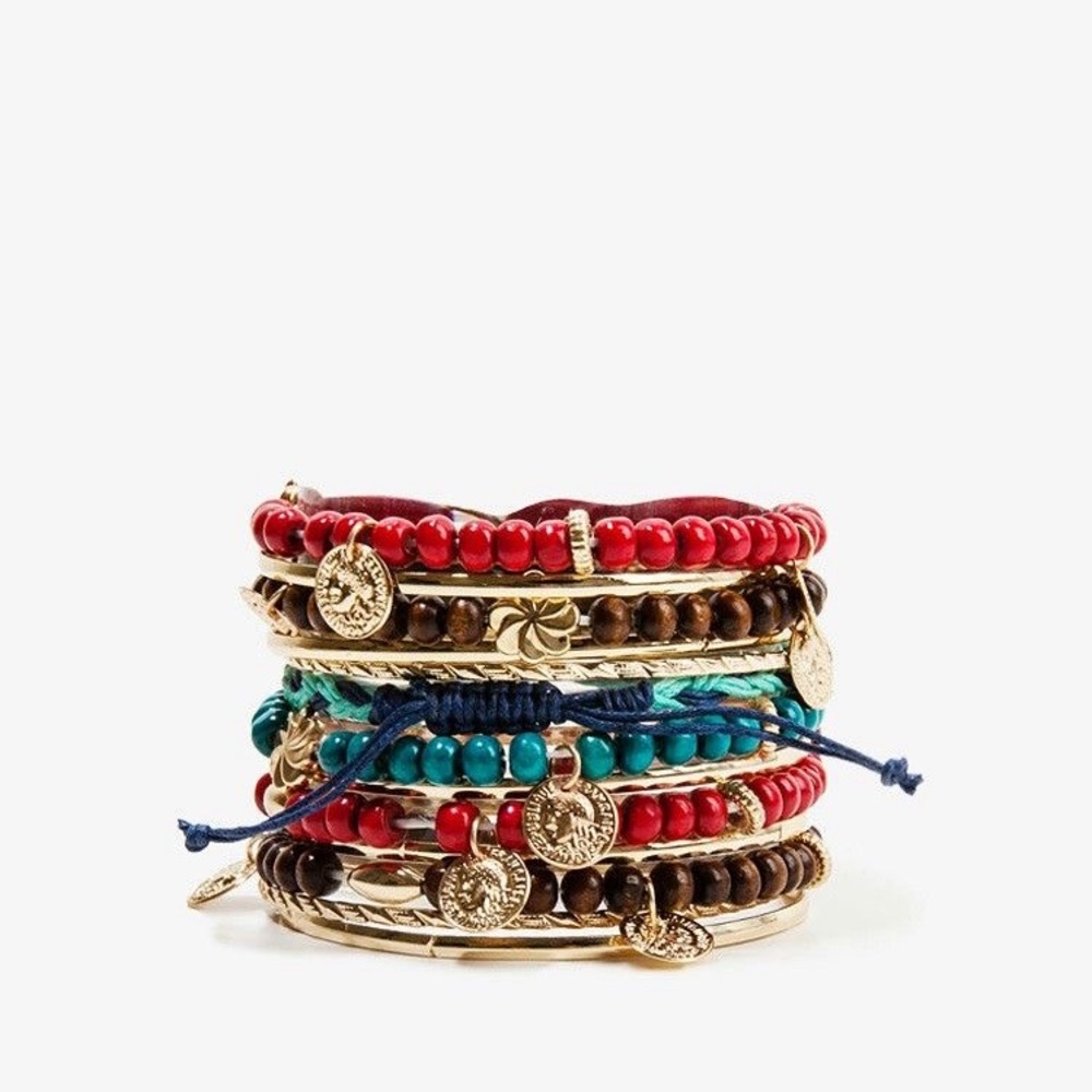Forever 21 Boho Chic Bracelet Set